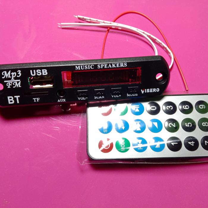 Gambar kit modul MP3 plus bluettooth visero kwalitas bagus dari A3 fania Kota Bekasi Tokopedia