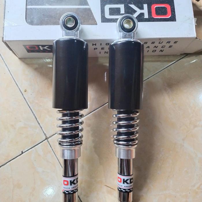 Gambar skok belakang cb125 shock belakang cb100 peredam kajut cb125 cb100 dari RIZKIpart custom Kab. Kudus Tokopedia