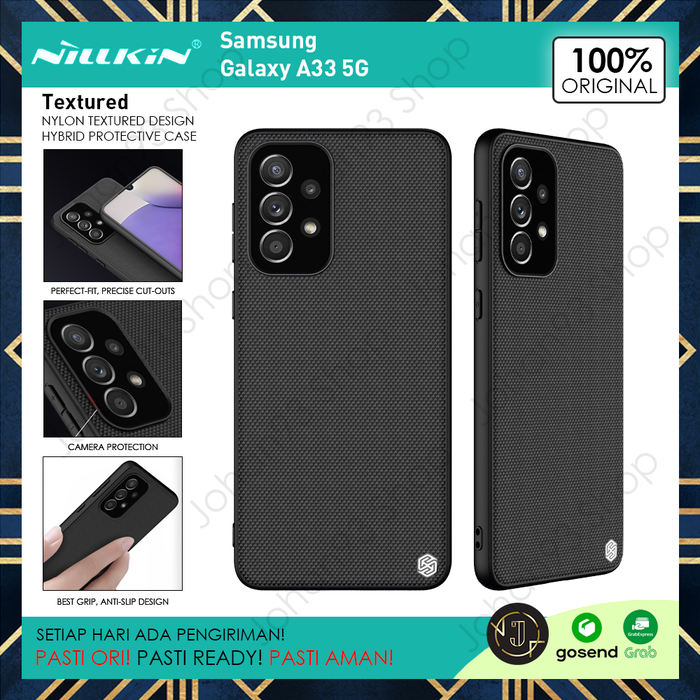 Gambar Case Samsung A33 5G NILLKIN Textured Nylon Hybrid Matte Case dari Johan93 Shop Kota Surabaya Tokopedia