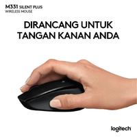 Gambar Logitech M331 Mouse Wireless Silent Click dari PalmPoint Store Kota Administrasi Jakarta Selatan 2 Tokopedia