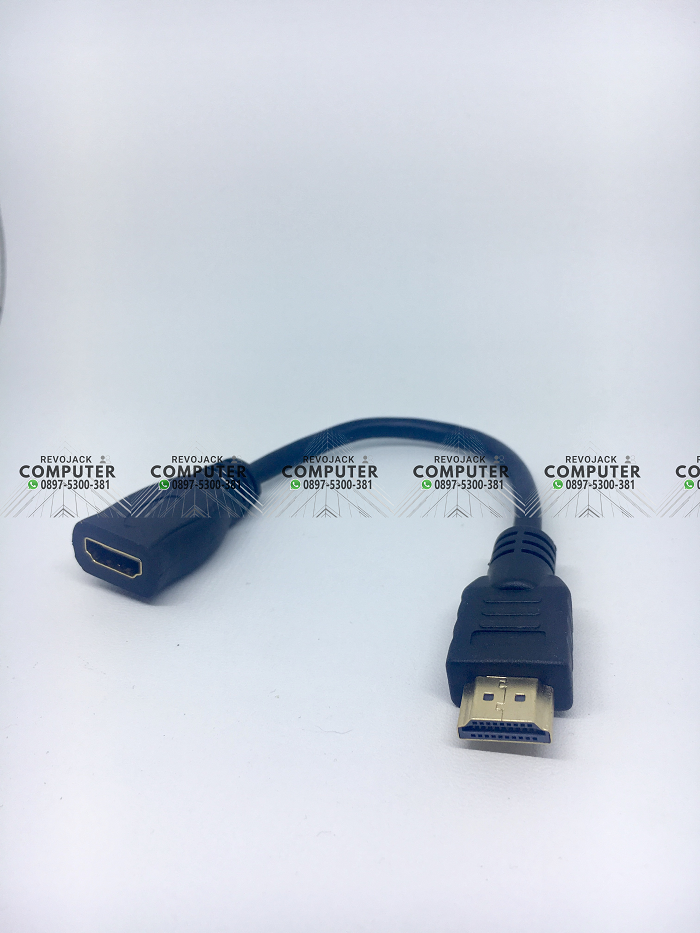 Gambar Extender / Tambahan HDMI Male to Female dari Revojack Computer Kota Palembang Tokopedia