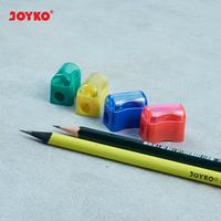 Gambar Joyko Rautan Pensil Mini SP-362 Warna-Warni Biru Hijau Merah Kuning Desain Kompak 2.6x2.2x1.7cm Bahan Plastik Ringan Tahan Lama Cocok untuk Sekolah Kantor Stationery dari MALL BEKASI ONLINE Kab. Bekasi 3 Tokopedia