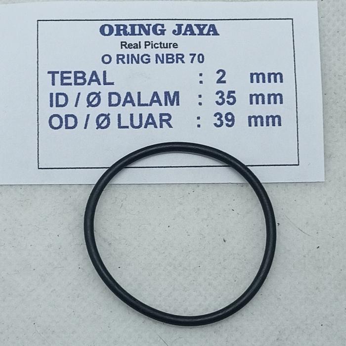 Gambar o ring seal 2 x 35 x 39 mm NBR 70 dari oringjaya Kota Surabaya Tokopedia
