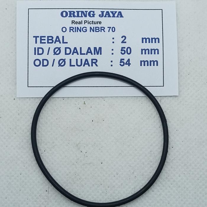 Gambar o ring seal 2 x 50 x 54 mm NBR 70 dari oringjaya Kota Surabaya Tokopedia
