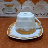 Gambar Cangkir Keramik Segi Mahkota (6 set) dari Iby,shop Kota Administrasi Jakarta Barat 4 Tokopedia