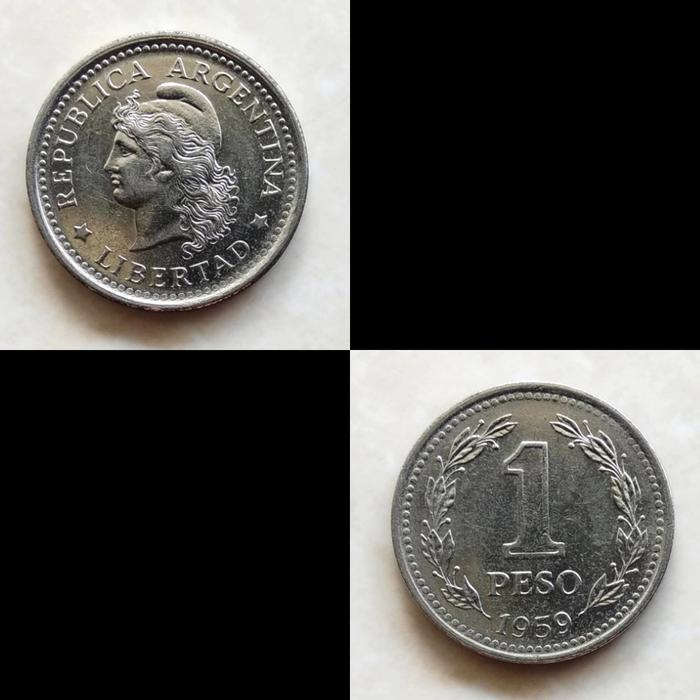 Gambar Koin Argentina 1935 - 1960 Cooper nickel. dari Collection Sam Kota Medan Tokopedia