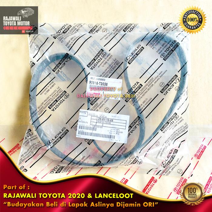 Gambar Tali Kipas Fanbelt Sienta All Series Mitsuboshi 6PK1178 Van Belt Ori dari Rajawali Toyota Kota Administrasi Jakarta Pusat Tokopedia