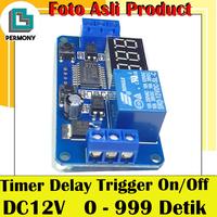 Gambar Delay Timer Trigger Relay 0-999 detik On Off count down hitung mundur dari Permony Store Kota Administrasi Jakarta Pusat 3 Tokopedia
