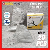 Gambar Masker Kingmask KN95 Pro 6Ply Kemenkes 20pcs KN 95 6 ply Pro dari dmmedical Kota Administrasi Jakarta Barat 5 Tokopedia