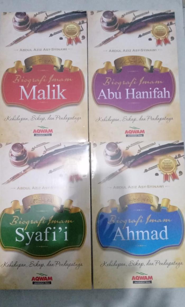Gambar Paket Biografi Empat Imam Mahzab dari Toko Buku Mardhatillah Kota Bandung Tokopedia