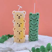 Gambar Cetakan Silikon Bear Frog Cute 5 Tier Head Shape Candle Mold dari Crazie Bakers Baking Tools Kota Administrasi Jakarta Utara 2 Tokopedia