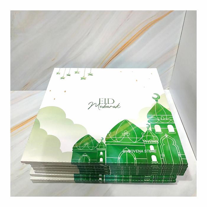 Gambar CAKE BOARD LEBARAN-ALAS KUE IDUL FITRI-TATAKAN KUE EID MUBARAK 20x20CM dari TOKO NOVENA STORE Kota Administrasi Jakarta Barat Tokopedia