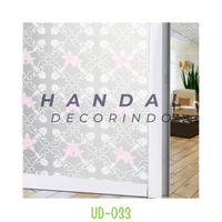 Gambar Sticker Kaca | Sticker Kaca Film Sandblast Motif Bunga 032 dari Handal Decorindo Kota Bekasi 2 Tokopedia