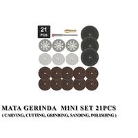Gambar MATA GERINDA MINI SET 21PCS DIAMOND MINI GRINDER SET dari TokoGopek Kota Administrasi Jakarta Utara 1 Tokopedia