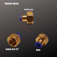 Gambar KONEKTOR SLIP LOCK female straight 8mm ke 1/2" PNEUMATIC PCF8-04 dari aneka multi Kota Tangerang 2 Tokopedia