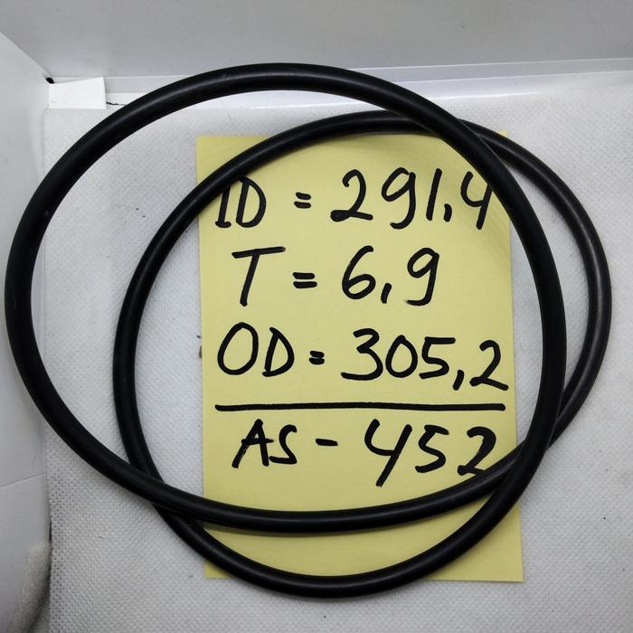 Gambar oring seal 6,9 x 291,4 x 305,2 mm AS 452 NBR 70 dari Oring Central Kota Surabaya Tokopedia