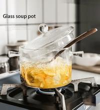 Gambar Panci Masak Rebus Sup Sayur Kaca Tahan Panas Japan Style dari MALL-AKU Kota Administrasi Jakarta Barat 4 Tokopedia