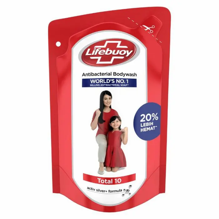 Gambar sabun mandi cair lifebuoy 450ml refil dari Adria shoping Jakarta Selatan 4 Tokopedia
