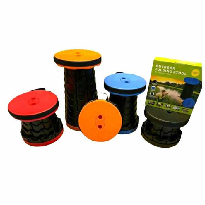 Gambar KURSI LIPAT / TELESCOPIC - PORTABLE OUTDOOR dari v3pancingshop Kota Surabaya Tokopedia