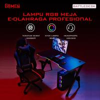 Gambar GAMEN RGB Meja Gaming Table Battle Desk RGB Black / Meja Komputer dari VIVAN SHOP Authorized Store Kota Administrasi Jakarta Pusat 2 Tokopedia