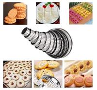 Gambar SET BOX 12 Pc GERIGI Ring Cookie Cutter Cetakan Kue Biskuit Stainless dari SeekNDeal Kota Administrasi Jakarta Barat 2 Tokopedia