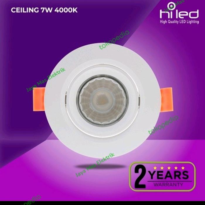 Gambar HILED / Ceiling Green / Lampu 7 Watt / Putih Natural / Hemat Listrik dari Jaya Mas Elektrik Kota Administrasi Jakarta Pusat Tokopedia