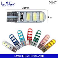 Gambar Lampu Senja Kota T10 5630-6SMD Lampu Kecil Mobil Bagasi Platform Atap dari Brainbox Car and Home Kota Batam 3 Tokopedia