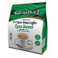 Gambar Chek Hup Ipoh White Coffee 3 in 1 Cane Sugar Less Sweet 12 Sachet dari Toserba AW Kota Pekanbaru 1 Tokopedia