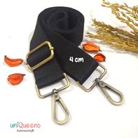 Gambar Strap Bag Tali Tas Slempang Sling Hitam dari Satu Sisi_NEW Kota Administrasi Jakarta Barat 3 Tokopedia