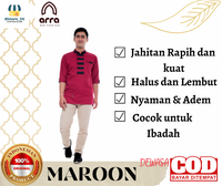 Gambar Baju Koko Muslim Dewasa Aliyar Toyobo Fodu Lengan Panjang By Arra dari BISTORE_24 Kota Bandung 3 Tokopedia