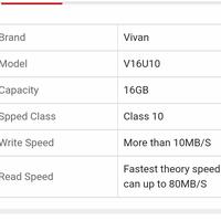 Gambar Micro SD V64U10 Vivan 64GB Black Class 10 TF Card Black+Red terMurah dari kartinicellular Jakarta Timur 5 Tokopedia