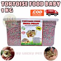 Gambar [1KG BABY] MAKANAN PAKAN PELET KURA KURA DARAT ANAK SULCATA SULKATA dari LUCKY PET_NEW Kota Depok 1 Tokopedia