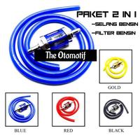 Gambar PAKET SELANG BENSIN BAROS + FILTER SARINGAN BENSIN UNTUK SEMUA MOTOR dari Sky Led Otomotif Kota Administrasi Jakarta Barat 1 Tokopedia
