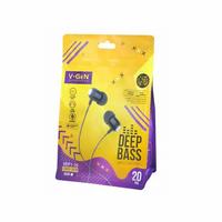 Gambar Headset VGen VEP1-16 Deep Bass Wired Earphones V-Gen Handsfree dari Akar Jaya Communication Kota Bandung 1 Tokopedia