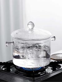 Gambar Panci Masak Rebus Sup Sayur Kaca Tahan Panas Japan Style dari MALL-AKU Kota Administrasi Jakarta Barat 3 Tokopedia