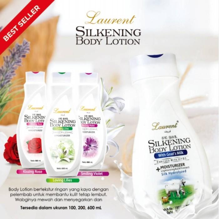 Gambar Laurent Silkening Body Lotion 200mL dari lizacharizza Kab. Sidoarjo Tokopedia