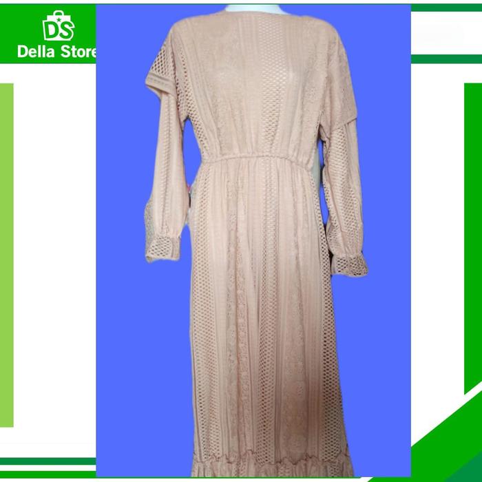 Gambar gamis burkat - moka dari toko della store Kab. Cirebon 5 Tokopedia