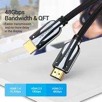 Gambar VENTION KABEL HDMI 2.1 Male to Male Premium 4K 8K - AAL - AAL 1.5M dari Techno Computer Bali Kota Denpasar 2 Tokopedia