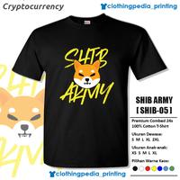 Gambar Kaos SHIB ARMY Shiba Inu Token Logo Crypto Coin Cryptocurrency T-Shirt dari Clothingpeda-Printing Kota Malang 1 Tokopedia