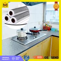 Gambar Wallpaper Aluminium Foil Dapur Kompor Anti Minyak Waterproof 100x60cm dari MALL-AKU Kota Administrasi Jakarta Barat 1 Tokopedia