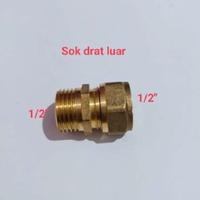 Gambar Nepel sambungan pipa air panas / Sok pipa air panas drat luar 1/2 inch dari chenpedia Kota Administrasi Jakarta Utara 2 Tokopedia