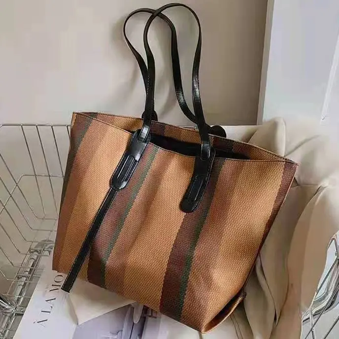 Gambar Totebag Kain Canvas Tas Bahu Jumbo Import dari TFJ store Kota Tangerang 5 Tokopedia