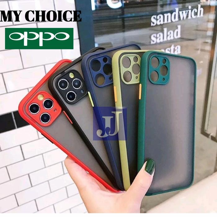 Gambar CASE HYBIRD MATTE FUZE MY CHOICE DOVE OPPO A55 RENO 7 4G dari JJ ACC HP Kota Surabaya Tokopedia