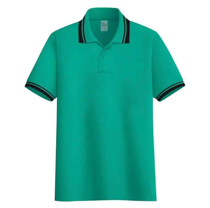 Gambar Poloshirt kerah stripe list|kaos kerah pria seragam polos Hijau Tosca dari DailyStore 21 Kota Administrasi Jakarta Barat 5 Tokopedia