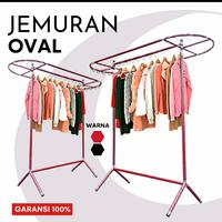 Gambar Jemuran baju Oval insan stainles Anti Karat dan Kuat & Tahan Lama dari ardi osl1 Kab. Tangerang 1 Tokopedia