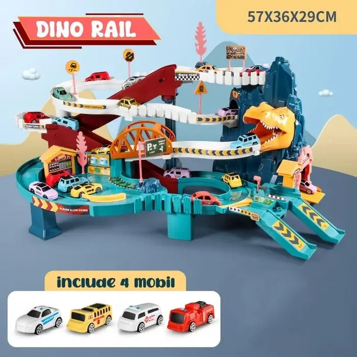 Gambar [ LittleGeetsy ] Rail Dino / Rail Lion dari Little Feetsy Jakarta Utara 5 Tokopedia