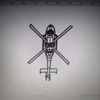 Gambar Stiker helikopter keren unik lucu keren decal stiker kaca mobil dari Jagonya Stiker Kab. Garut 1 Tokopedia