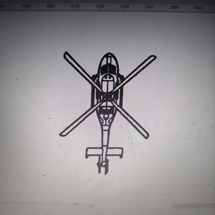 Gambar Stiker helikopter keren unik lucu keren decal stiker kaca mobil dari Jagonya Stiker Kab. Garut Tokopedia