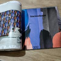 Gambar Wallpaper Dinding Bulu Angsa Biru Ungu Orange Tosca dari Yoona wallpaper Jakarta Utara 2 Tokopedia