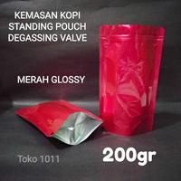 Gambar standing pouch alumunium foil 250gr kopi +valve dari fifi kemasan Kota Administrasi Jakarta Timur 4 Tokopedia